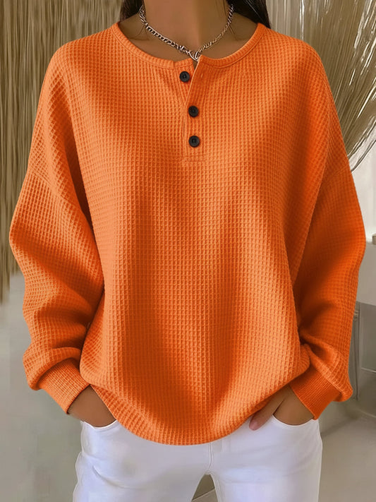Addy | Trendy Button Top