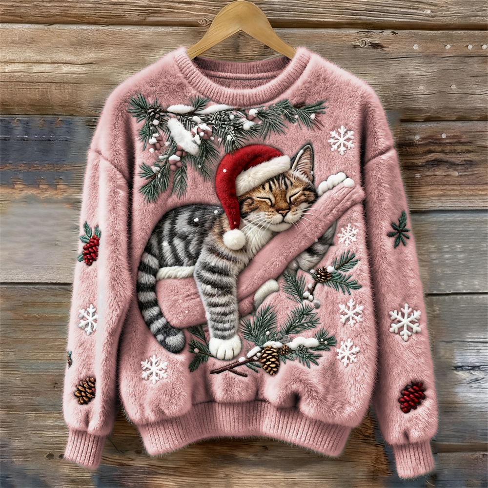 Holly | Christmas Cat Sweater