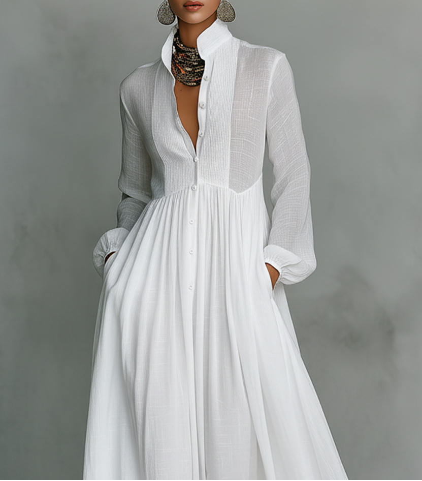 Arleth | High Neck Maxi Dress
