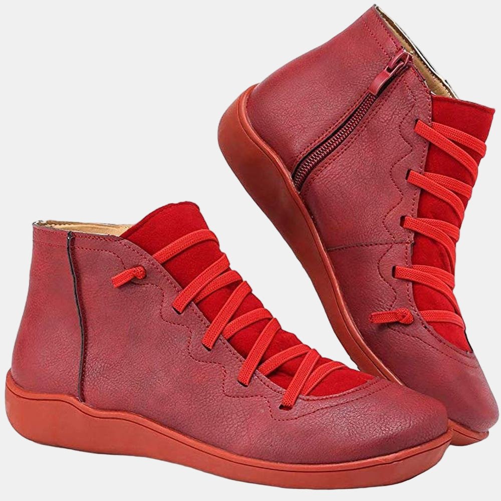 Lize | Lace-up Ankle Boots