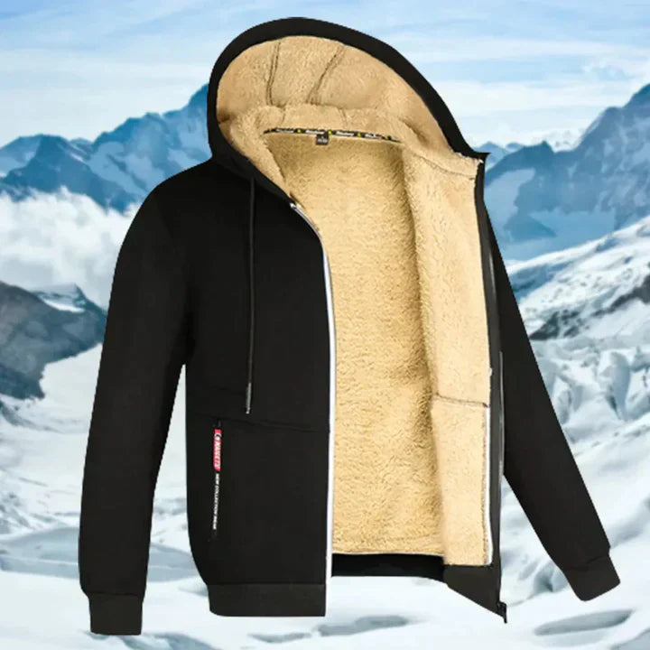Gillard | Winter Jacket with Hood and Fleece