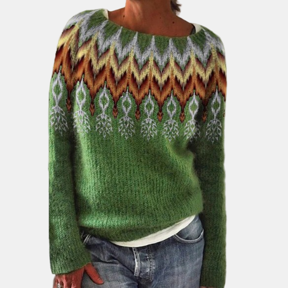 Melissa | Cozy Retro Sweater