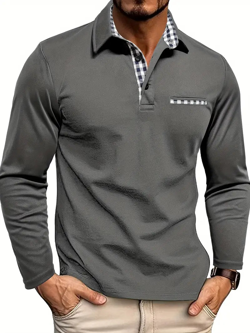 Harry | Long-Sleeve Polo Shirt