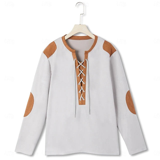 Keith | Men's Henley Long Sleeve T-Shirt