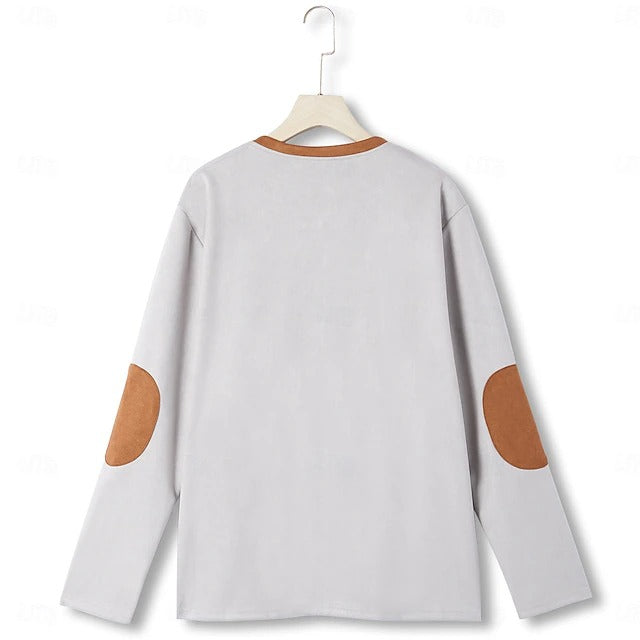 Keith | Men's Henley Long Sleeve T-Shirt