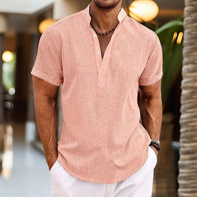 Luka | Textured Popover Shirt