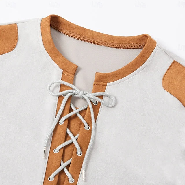 Keith | Men's Henley Long Sleeve T-Shirt