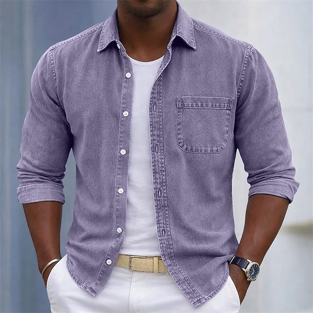 Bradley | Men's Casual Long Sleeve Shirt