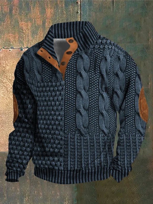 Jaxon | Men’s Vintage Pattern Sweater
