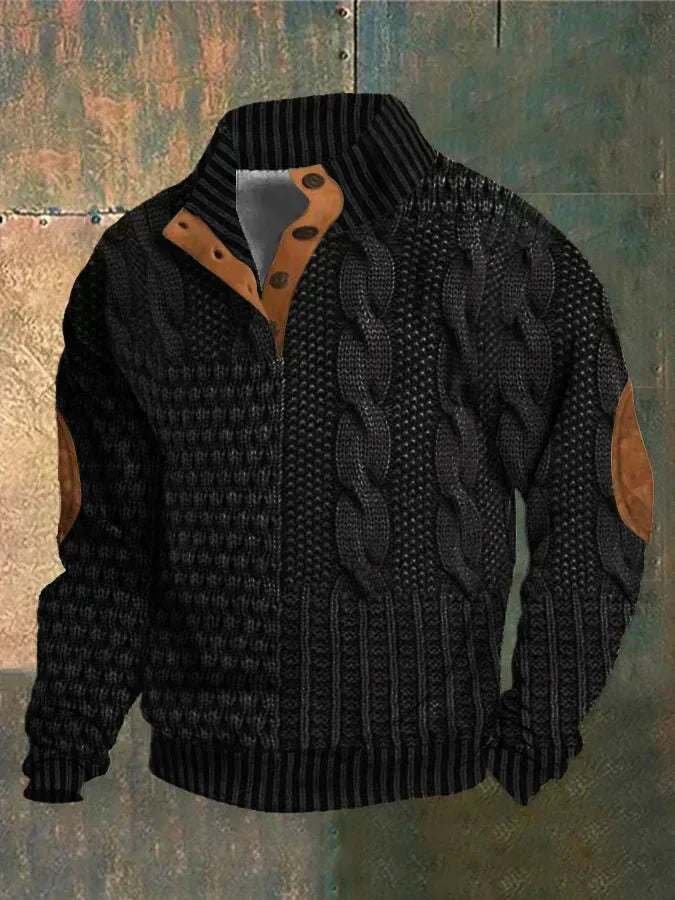 Jaxon | Men’s Vintage Pattern Sweater