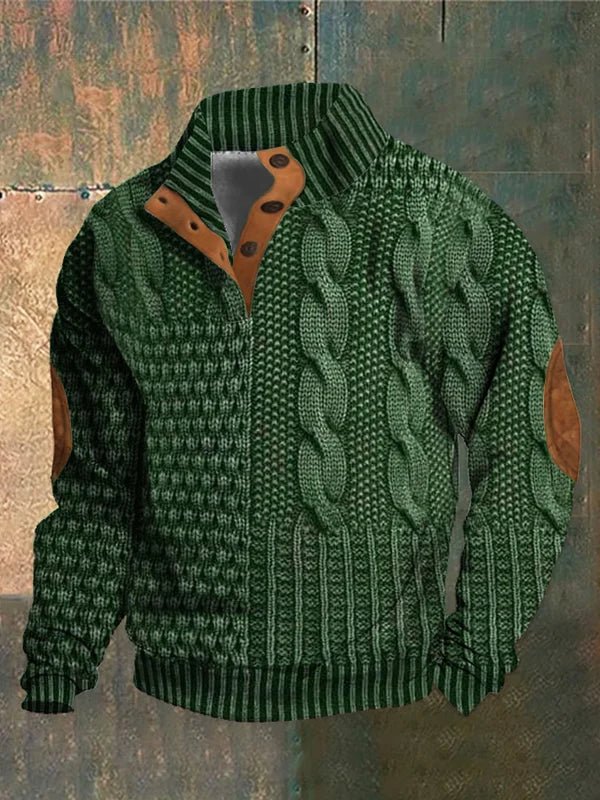 Jaxon | Men’s Vintage Pattern Sweater
