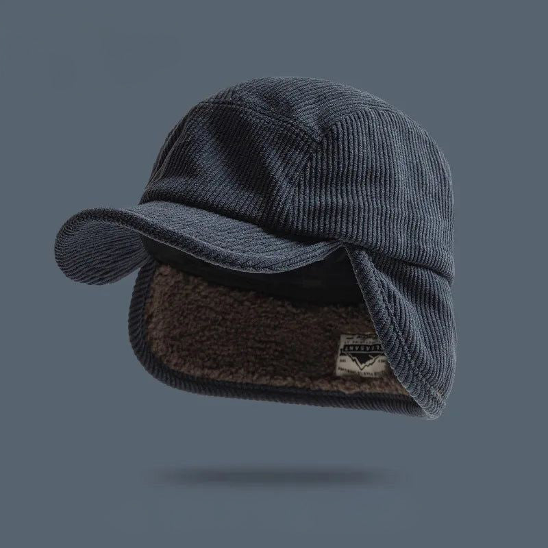 Morgan | Ribbed Earflap Winter Cap