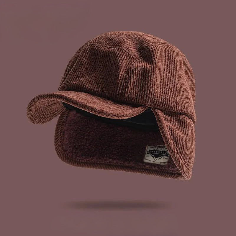 Morgan | Ribbed Earflap Winter Cap