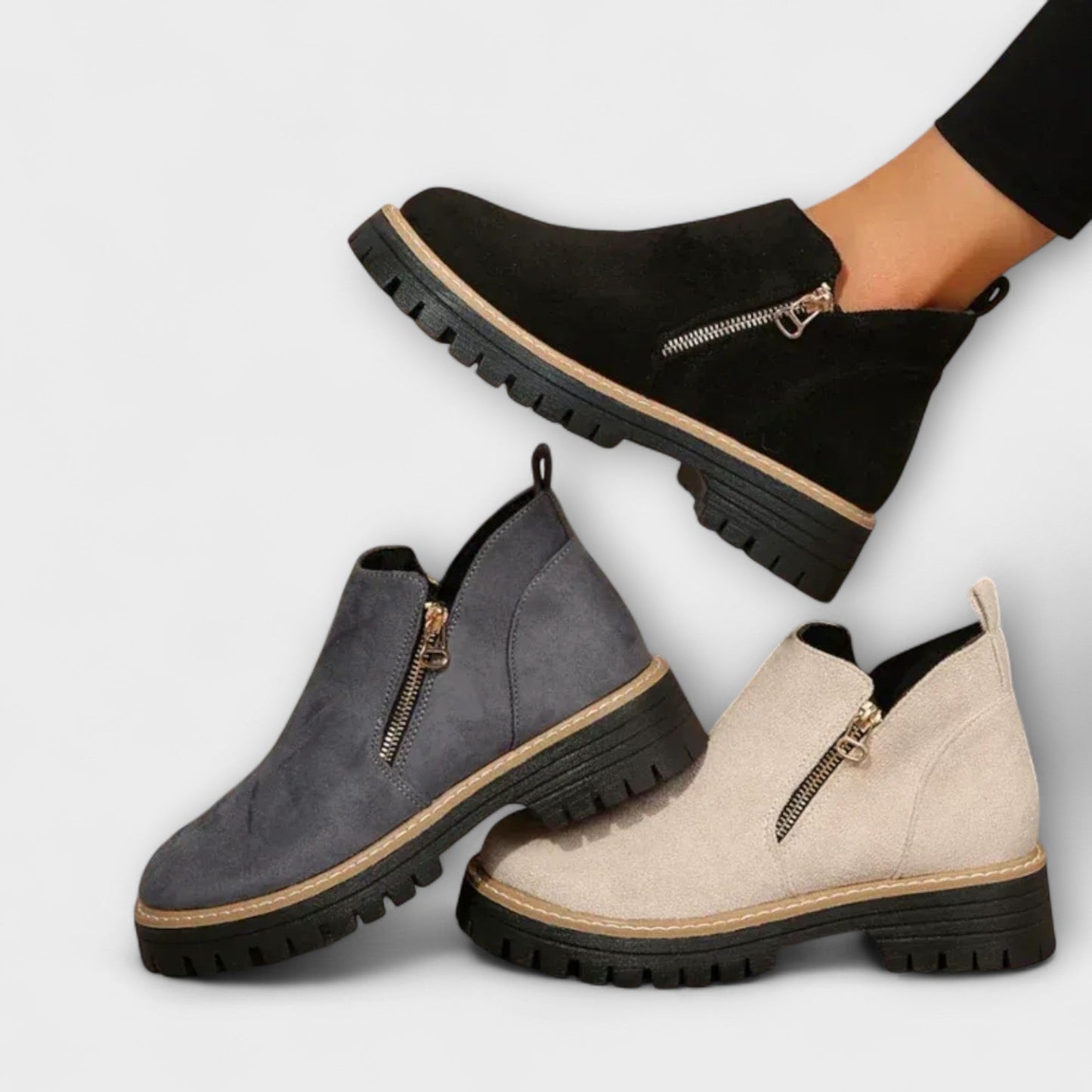 Marcella | Orthopaedic Ankle Boots – Timeless Style & Support