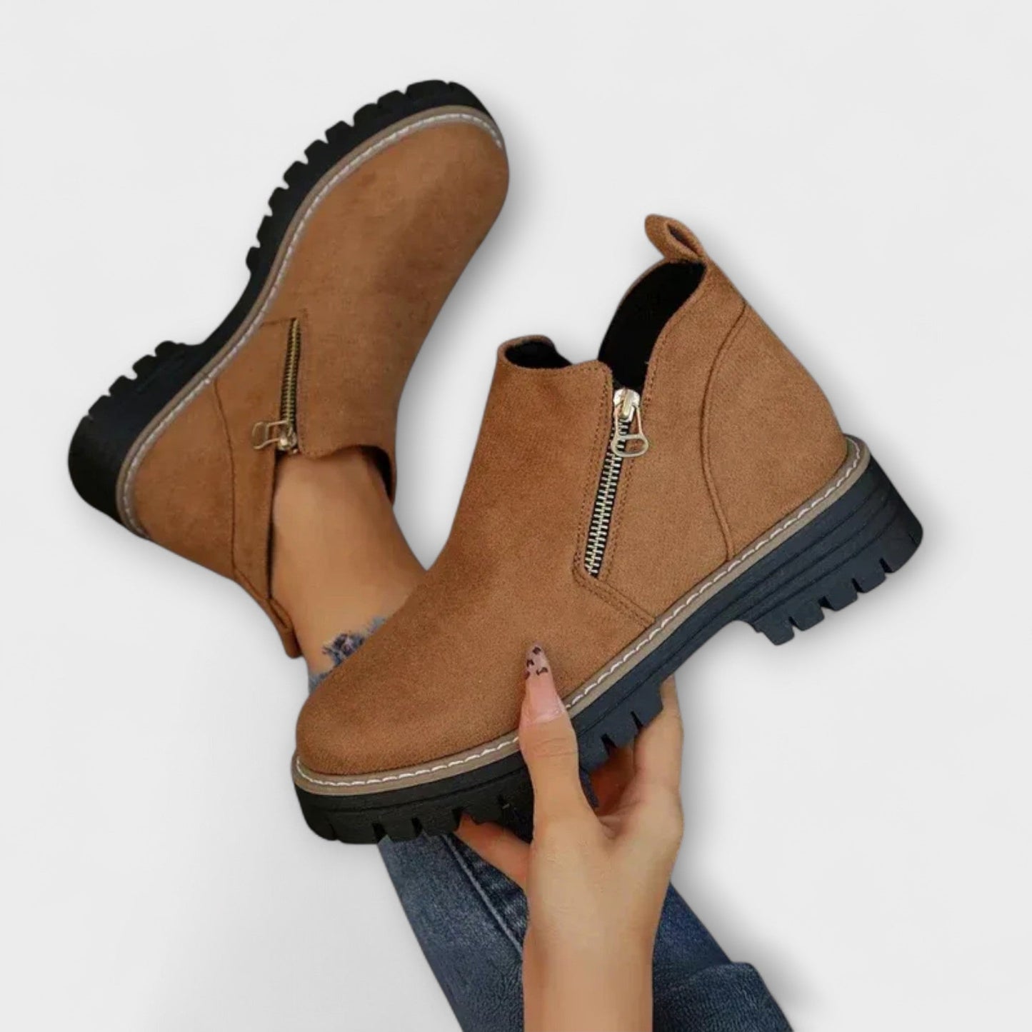 Marcella | Orthopaedic Ankle Boots – Timeless Style & Support