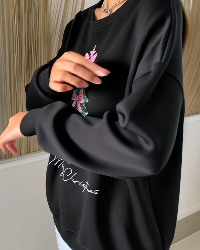 WinterJoy | Festive Round-Neck Christmas Sweatshirt
