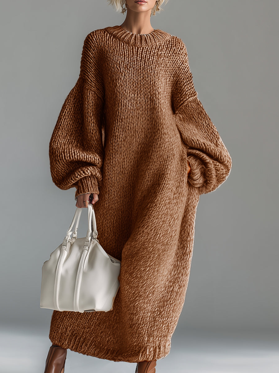 Sara | Soft Knit Maxi Dress