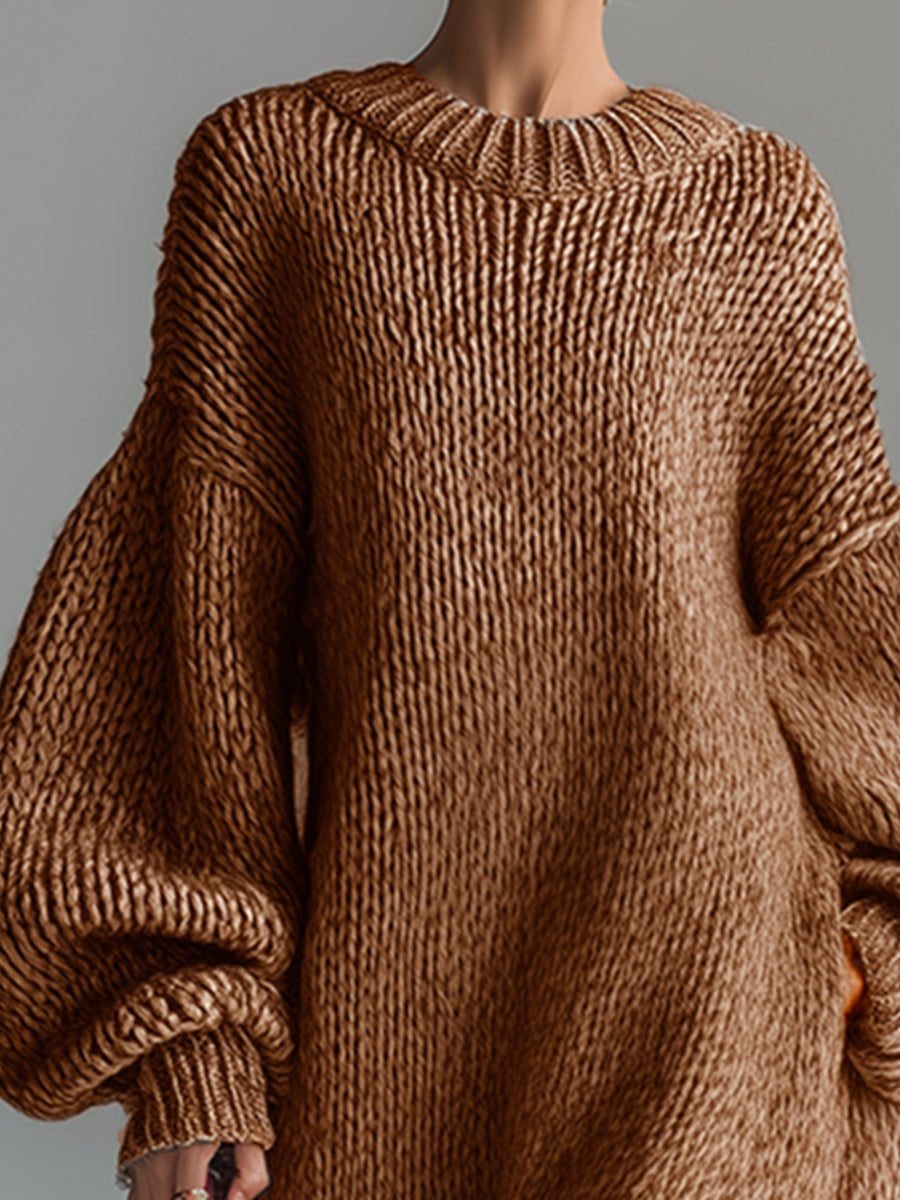 Sara | Soft Knit Maxi Dress