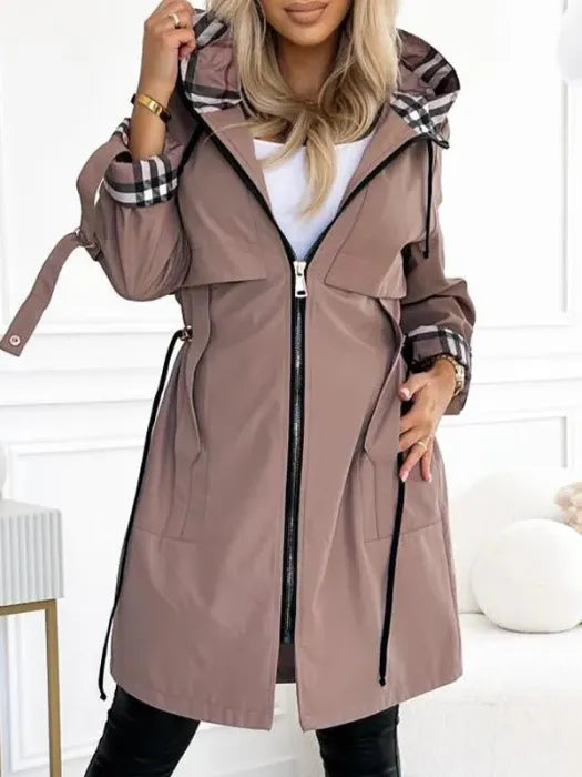 Kate | Waterproof & Windproof Zip Coat