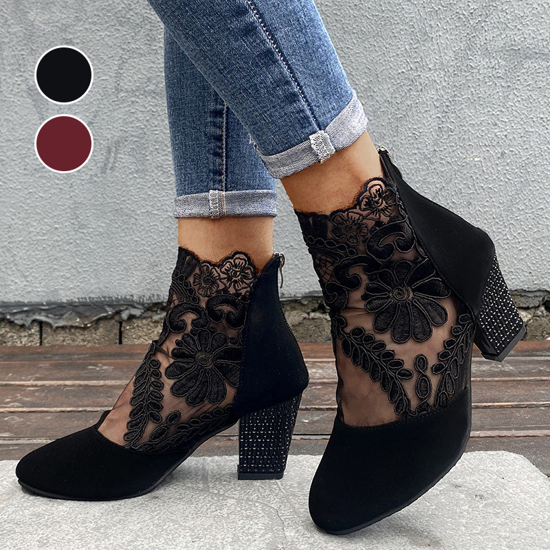 Lisa | Elegant Ankle Strap Heels