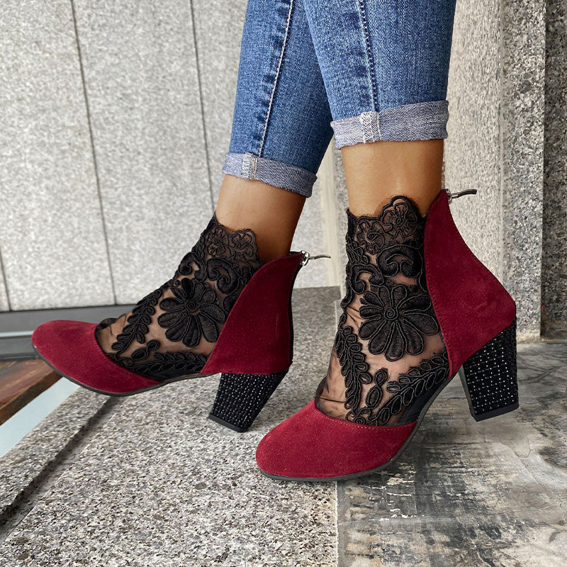 Lisa | Elegant Ankle Strap Heels